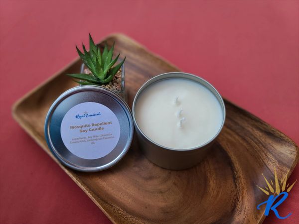 Mosquito Repellent Soy Candle