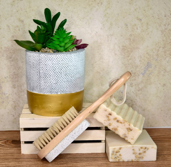 Wooden Pumice Brush